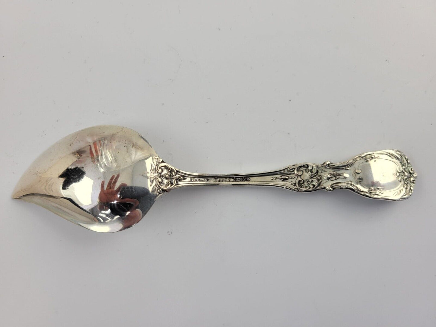 Reed & Barton Francis I Sterling Silver 6" Solid Jelly Server Spoon 1oz.
