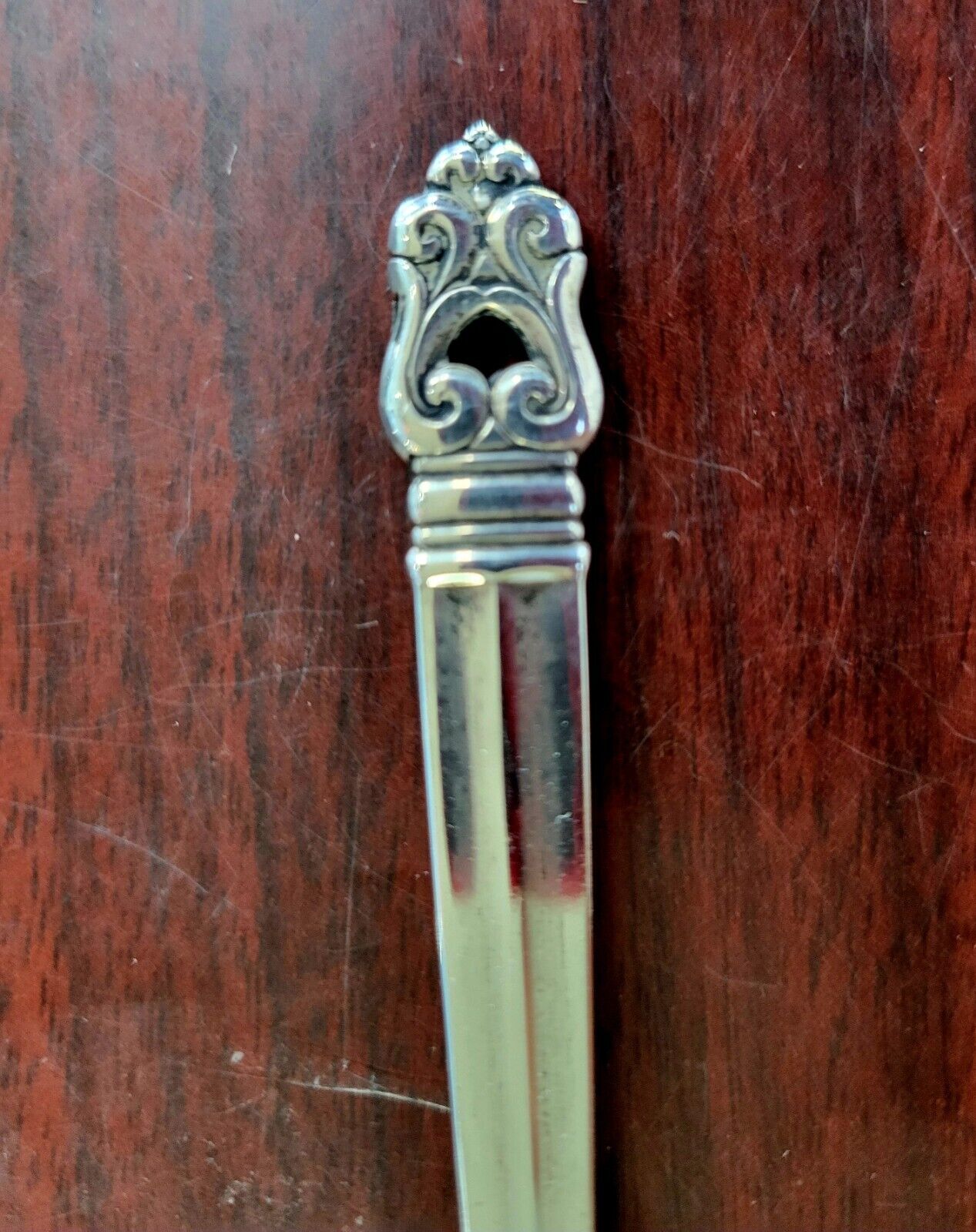 Royal Danish by International Sterling Silver 5 7/8" Large Sherbert Spoon .82oz.