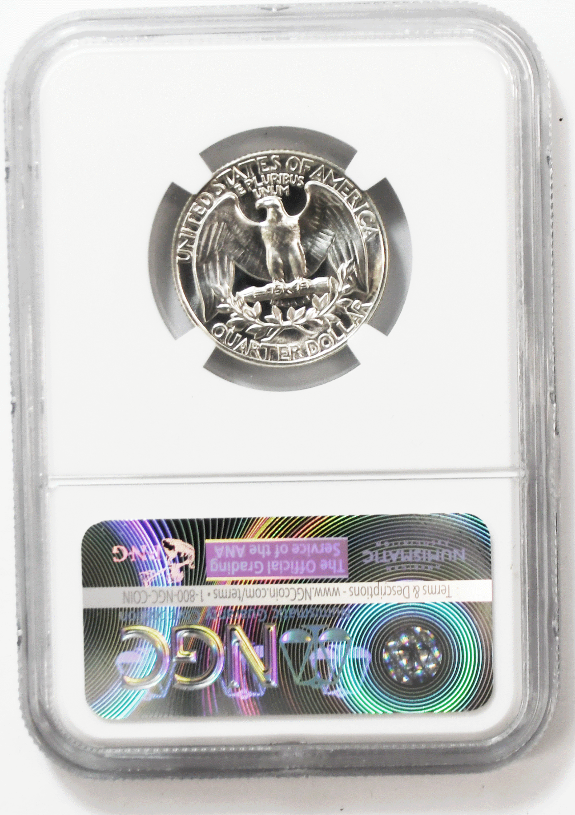 1964 25c Washington Proof Silver Quarter Dollar NGC PF68 Gem Unc