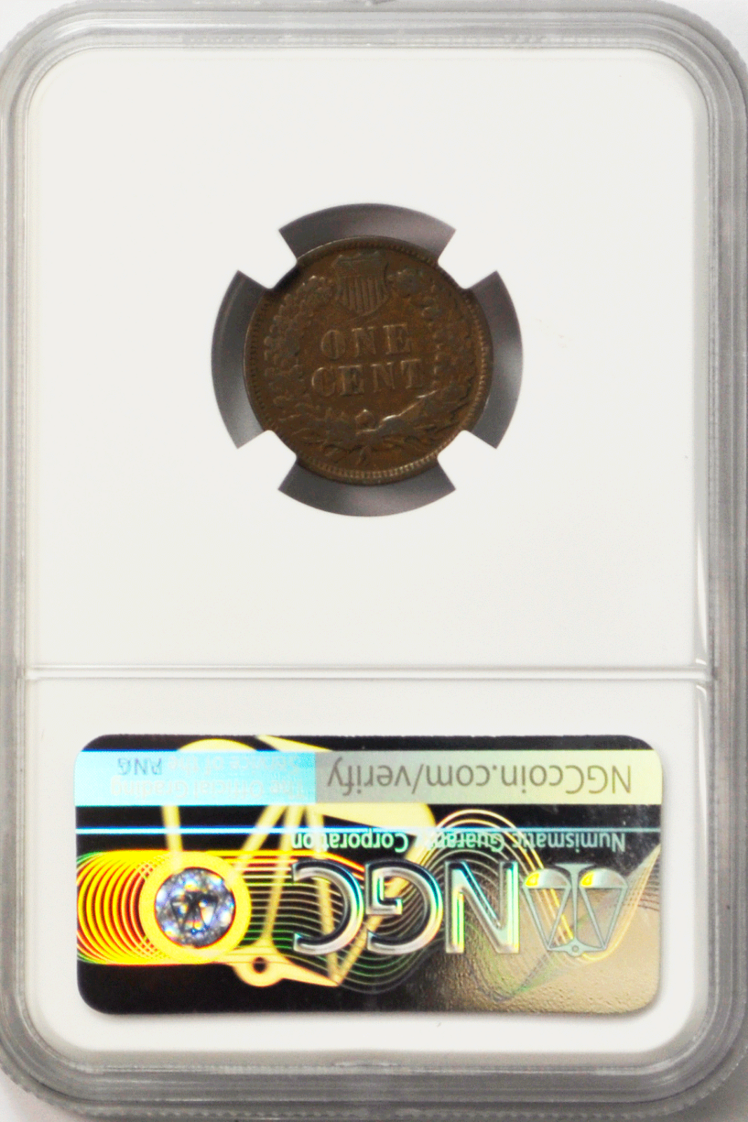 1878/8 1c Indian Head Penny One Cent Rare Philadelphia NGC VF20 BN VP-001