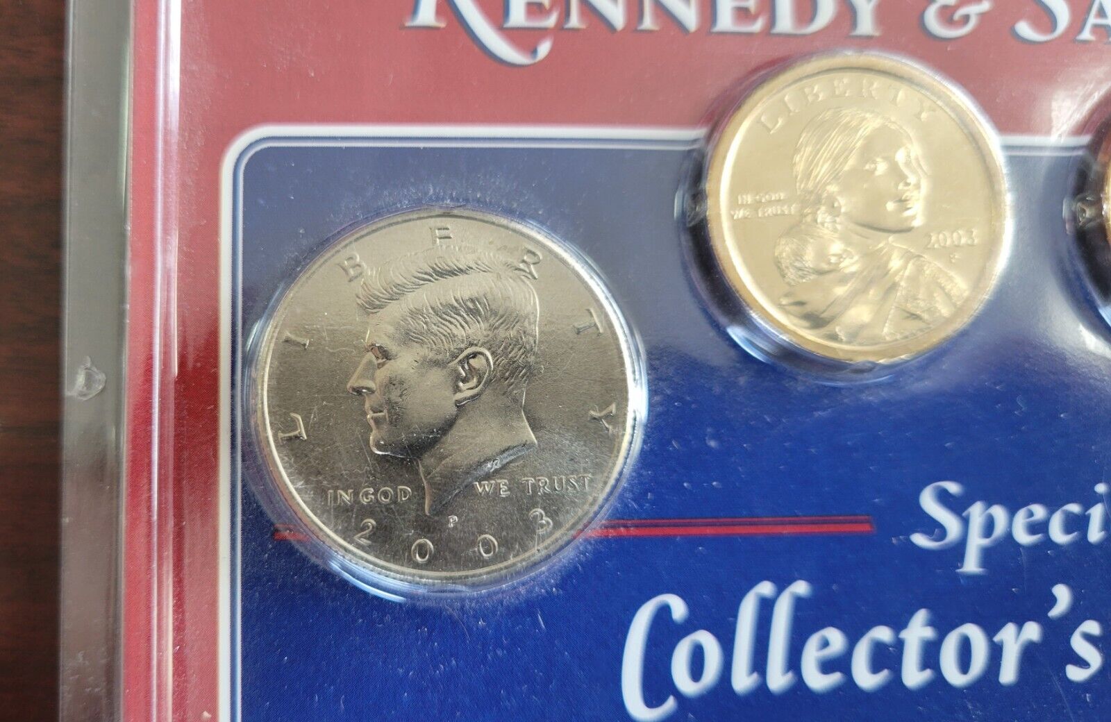 2003 P & D Uncirculated Kennedy Sacagawea Special Collector
