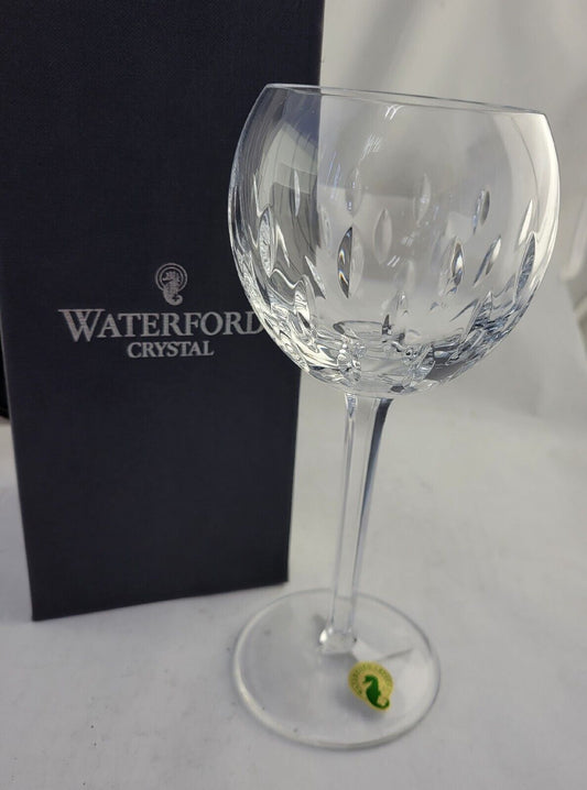Espirit By Waterford 8 1/4' Balloon White Wine Glass Unused Boxed