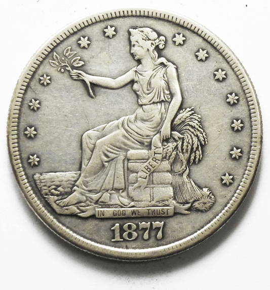 1877 S $1 US Trade One Dollar  San Francisco