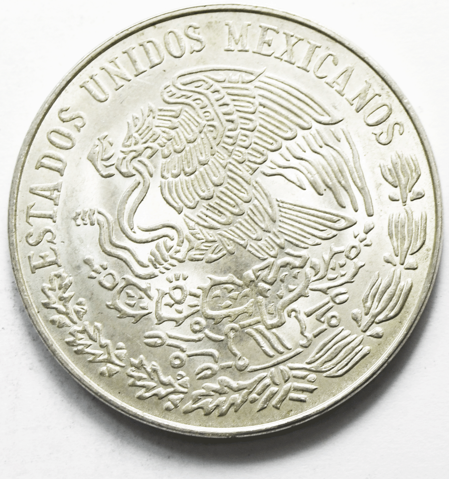 1972 Mexico Estados Unidos Mexicanos Silver 25 Pesos KM# 480