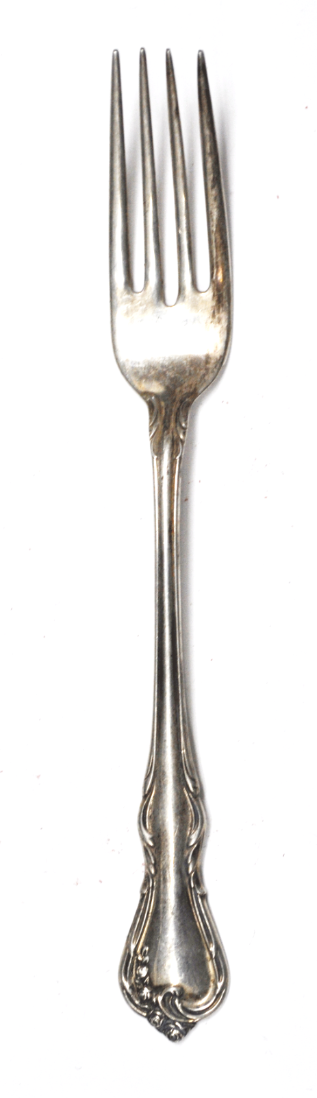 Sterling Silver Reed & Barton Rose Cascade 7-3/8' Fork