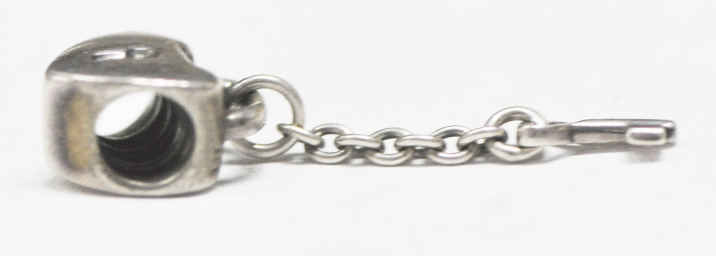 Sterling Silver Pandora Heart Lock & Key Charm ALE 790971