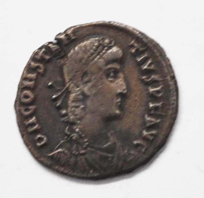 Constantius II. AD 337-361 Centenionalis Fallen Horseman ALEA Alexandria