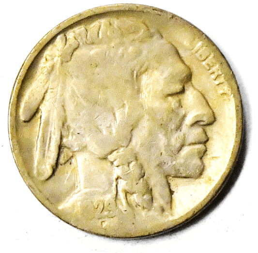 1929 D 5c Buffalo Nickel Five Cents US Denver