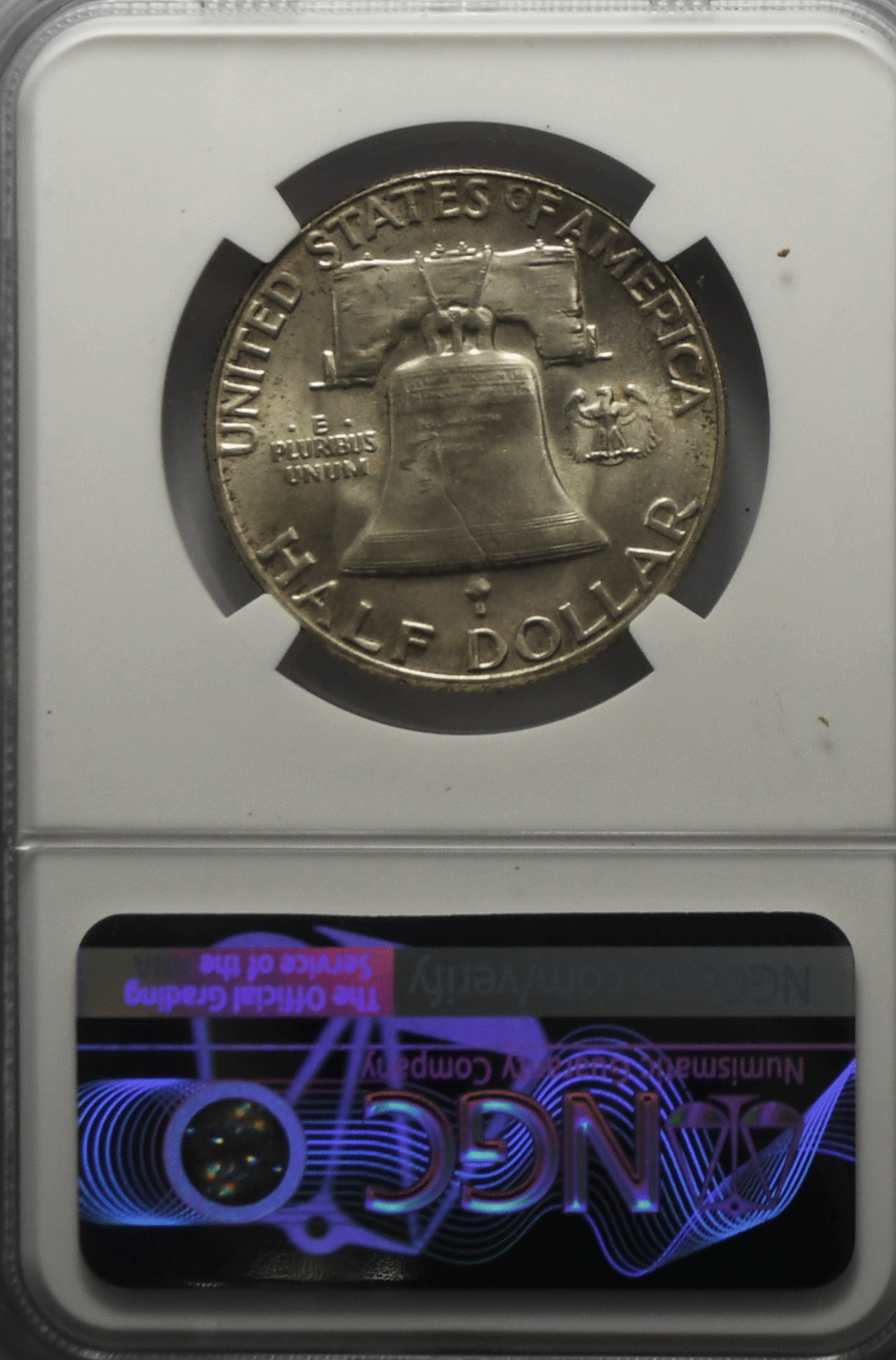 1956 50c Franklin Silver Half Dollar NGC MS64 FBL Philadelphia