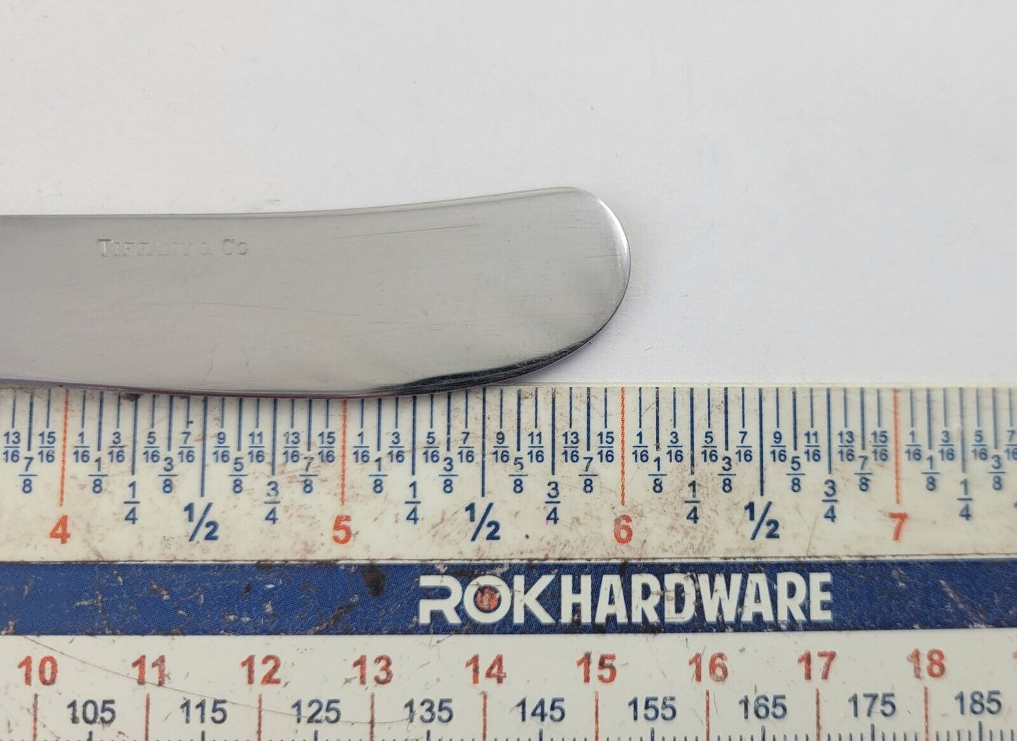 Hamilton aka Gramercy By Tiffany and Co. Sterling Hollow Butter Spreader 6 1/8"