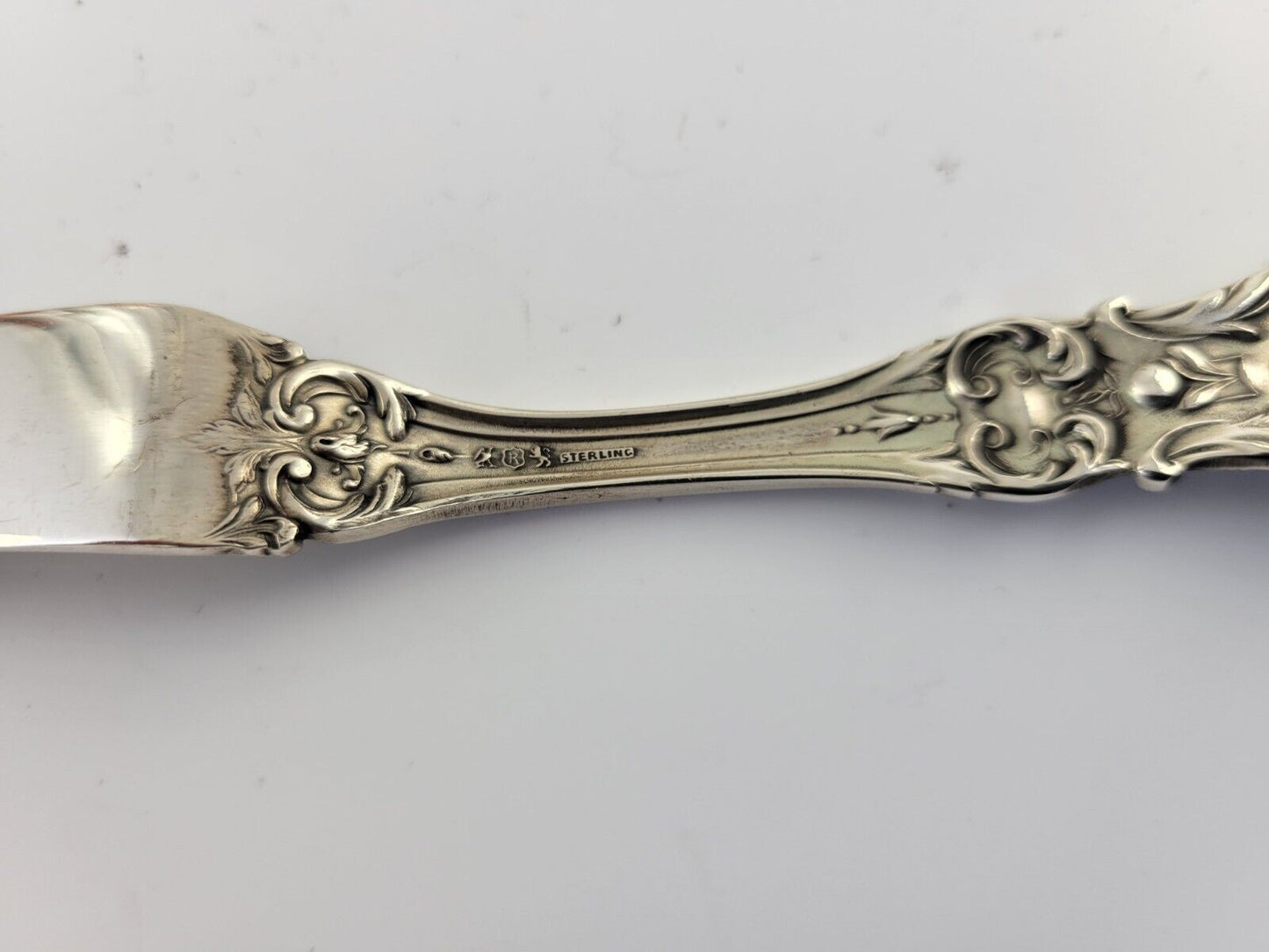 Reed & Barton Francis I Sterling 7 1/8" Solid Master Butter Spreader 1.4oz