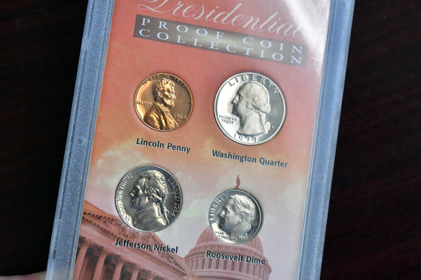 Presidential Proof Coin Collection Penny, Nickel, Dime, Quarter 1964-1977