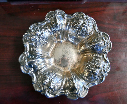 Francis I by Reed & Barton 8" Sterling Silver Footed Vegetable Fruit Bowl 10.5oz
