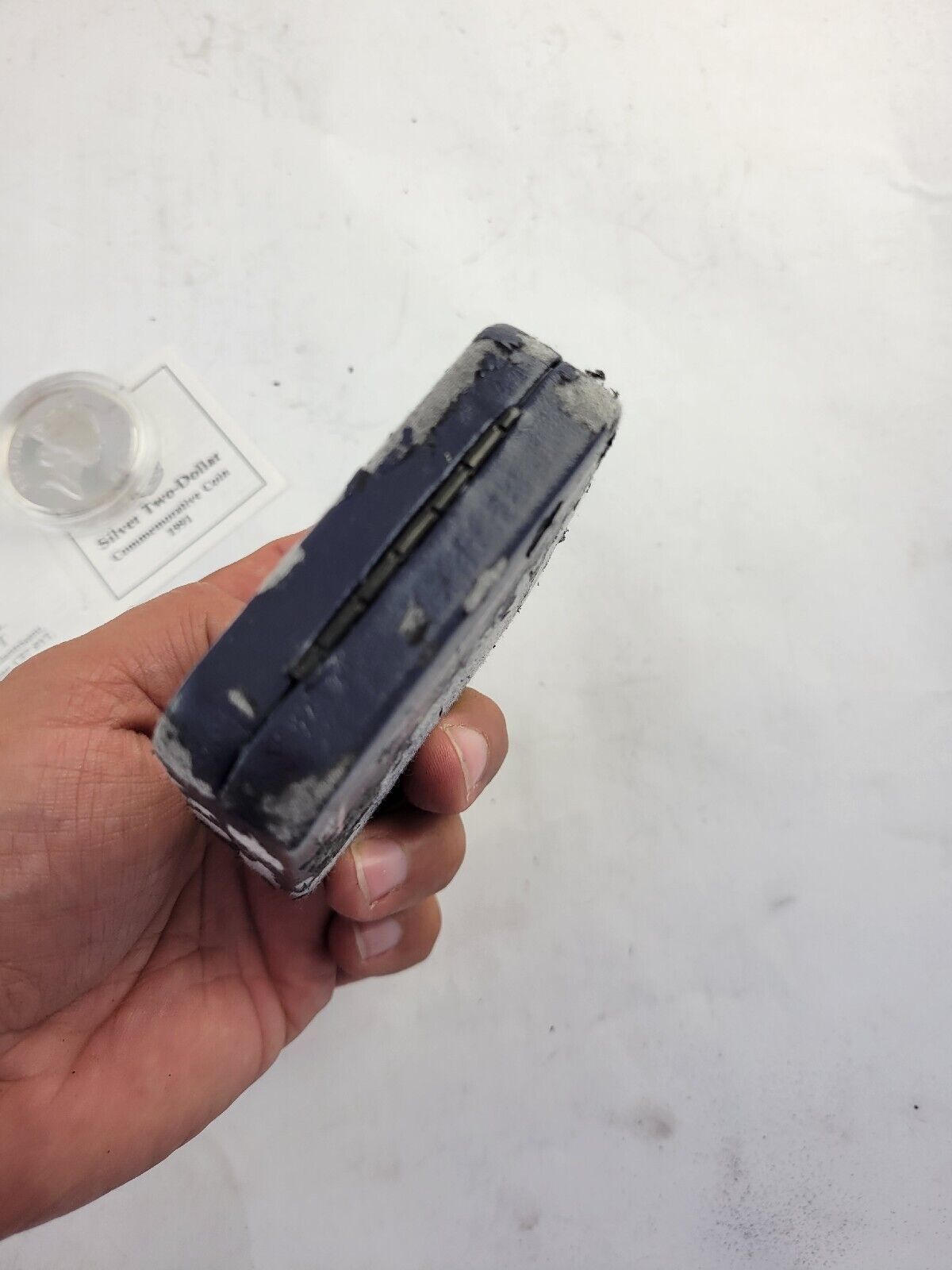 1991 Bermuda Silver 2 Dollars  Yellow Crowned Night Heron