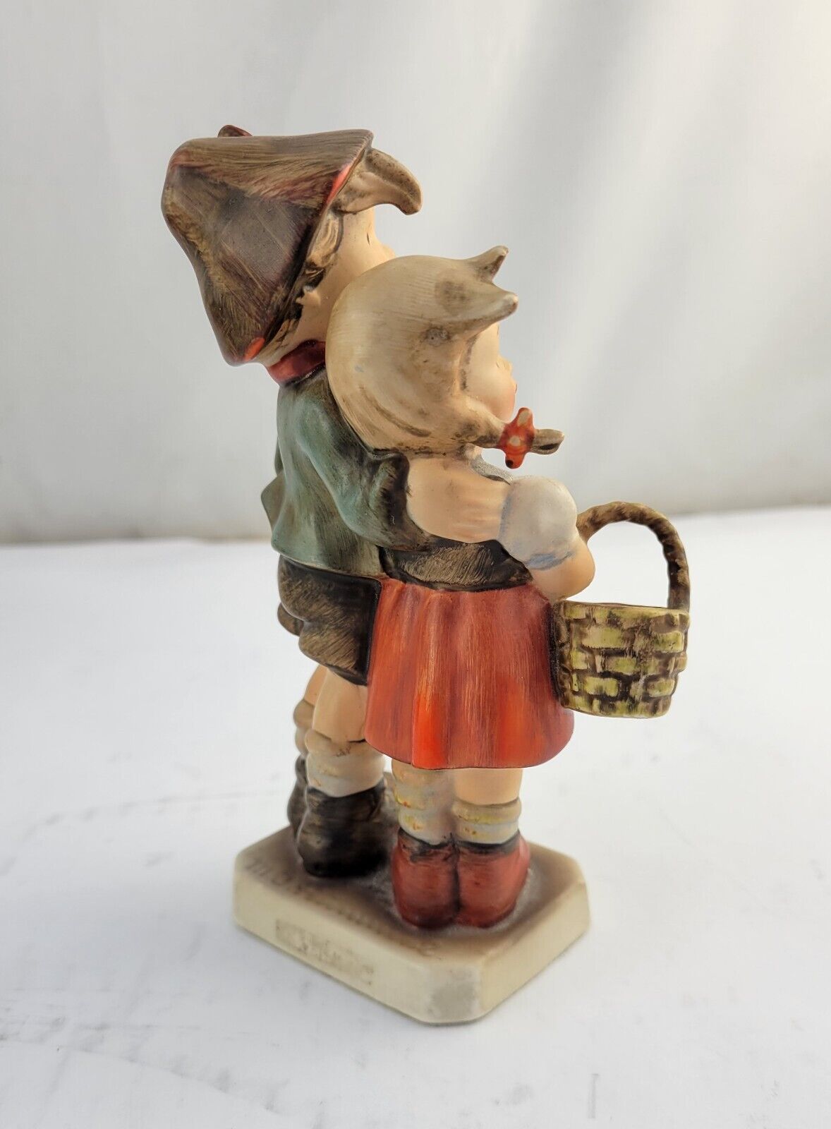 Hummel Goebel #94 /1 "Surprise" TMK-2 Boy & Girl holding Basket 1950-1959