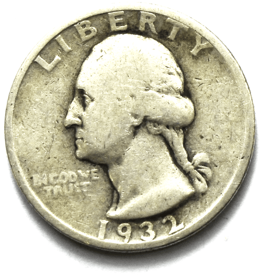 1932 S 25c Washington Silver Quarter Dollar San Francisco