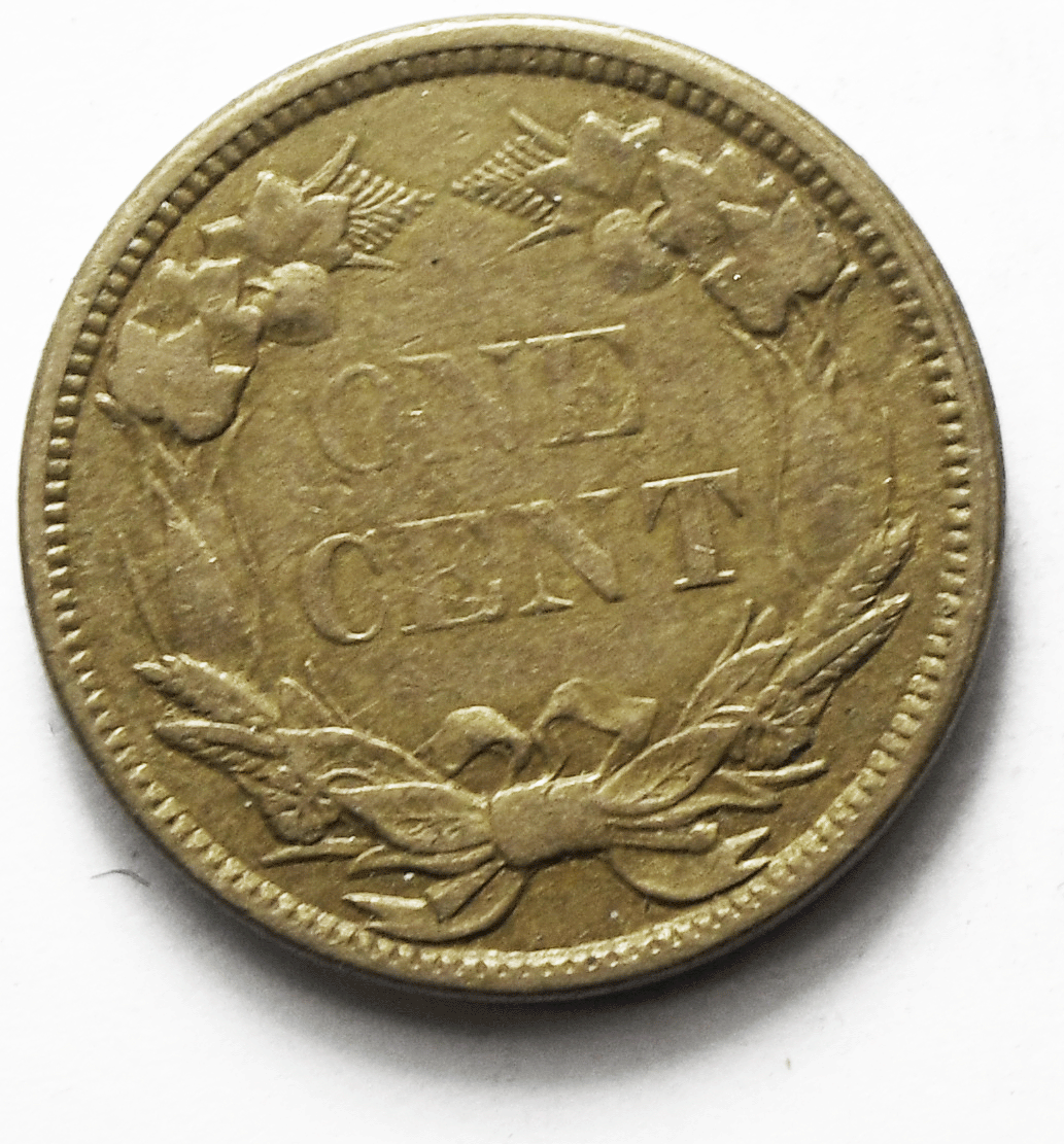 1858 1c Flying Eagle One Cent Penny Rare US Coin Philadelphia XF Small Letter