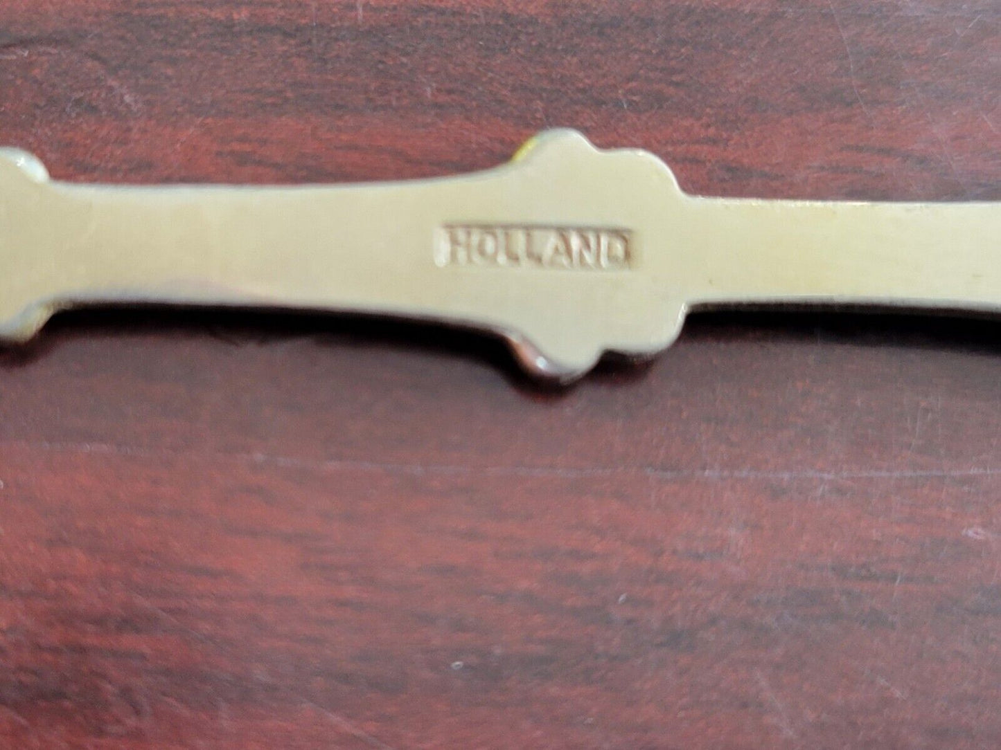 Vintage San Francisco Souvenir Spoon Tavern Merriment Holland 4 1/2" California