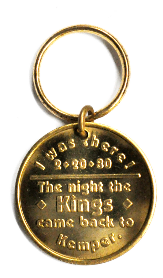 Sitzmark KC 2-20-80 Night The Kings Came Back to Kemper 2-1/4" x 34mm Key Chain