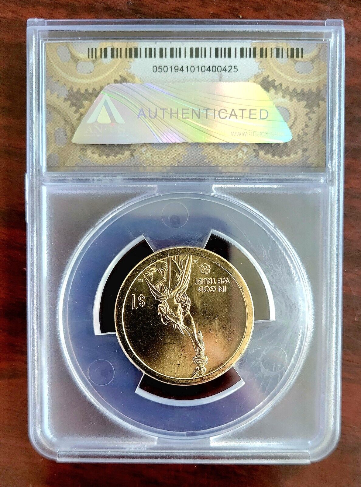 2020 P American Innovation Dollar Maryland Telescope MS67 ANACS First Strike