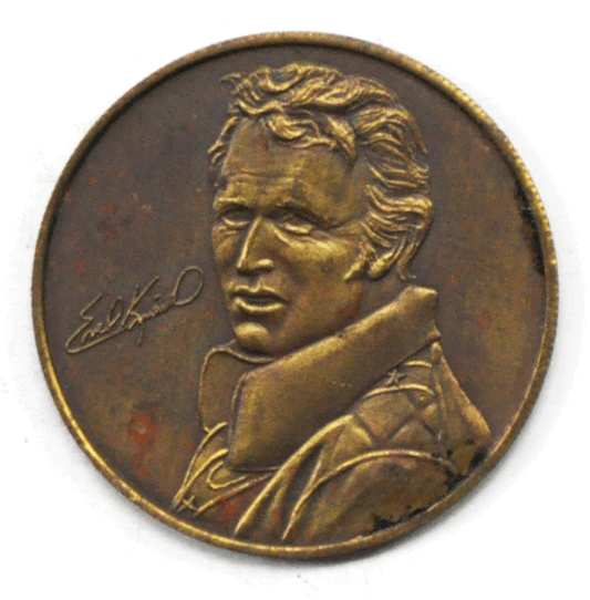 Evil Kenevil Last of the Gladiators Medal 38mm Daredevil Motorcycle