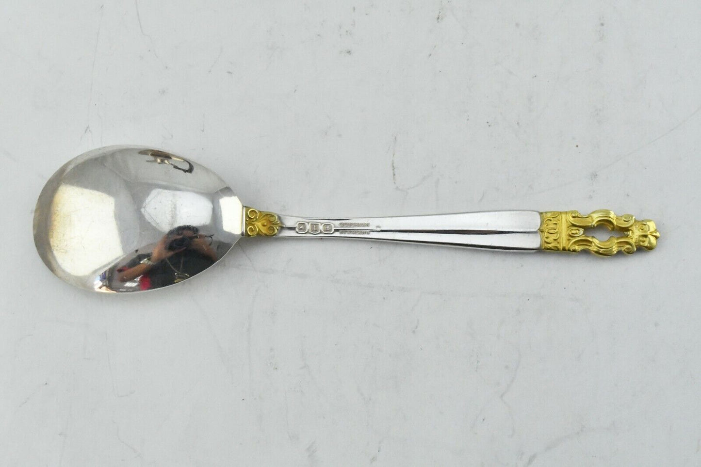 Hispana-Sovereign "Gold" by Gorham Sterling Silver 6' Sugar Spoon 1oz.