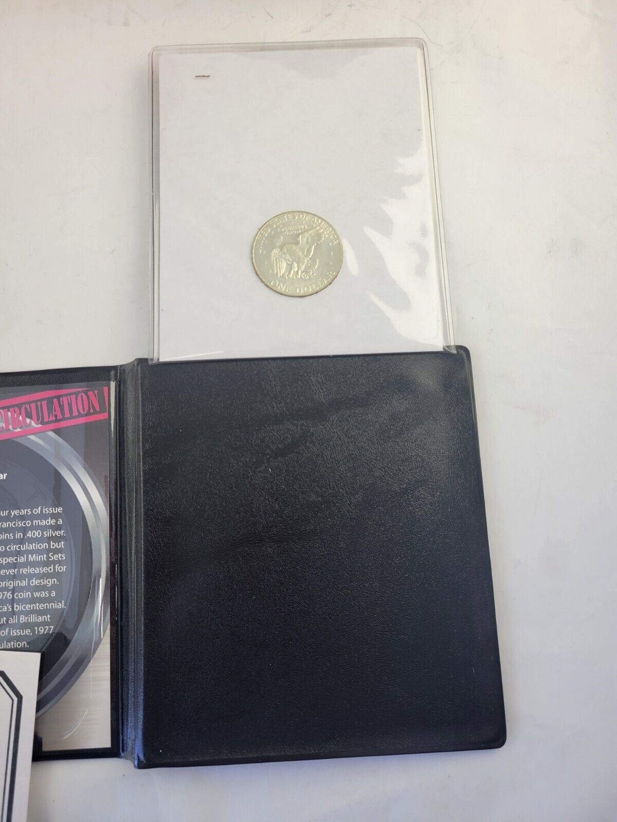 1974-S Eisenhower Dollar 40% Silver Uncirculated  Never Released for Circulation