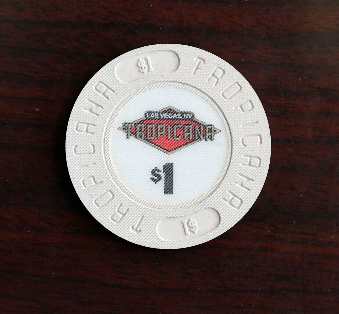 Tropicana Casino Hotel Dollar Table Gaming Token Las Vegas Chip
