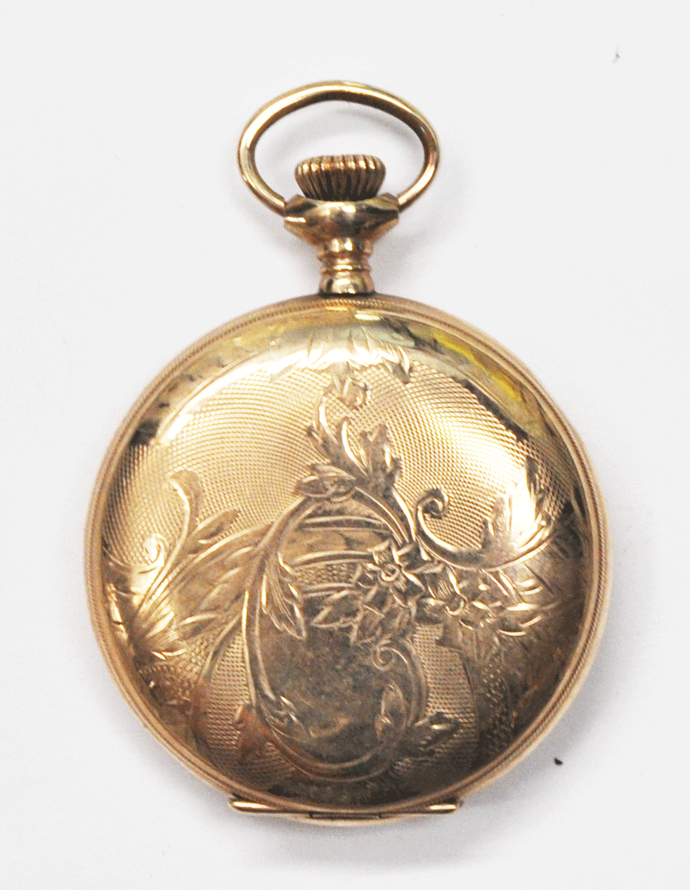 1900 New York Standard Gold Filled GF Hunters Case Sz 6 LS Grade 44 Not Running