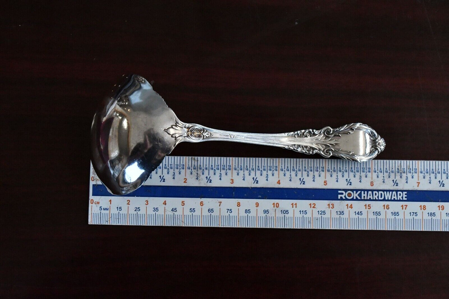 Sir Christopher by Wallace Sterling Silver 6 1/4" Solid Gravy Ladle 2.2 oz