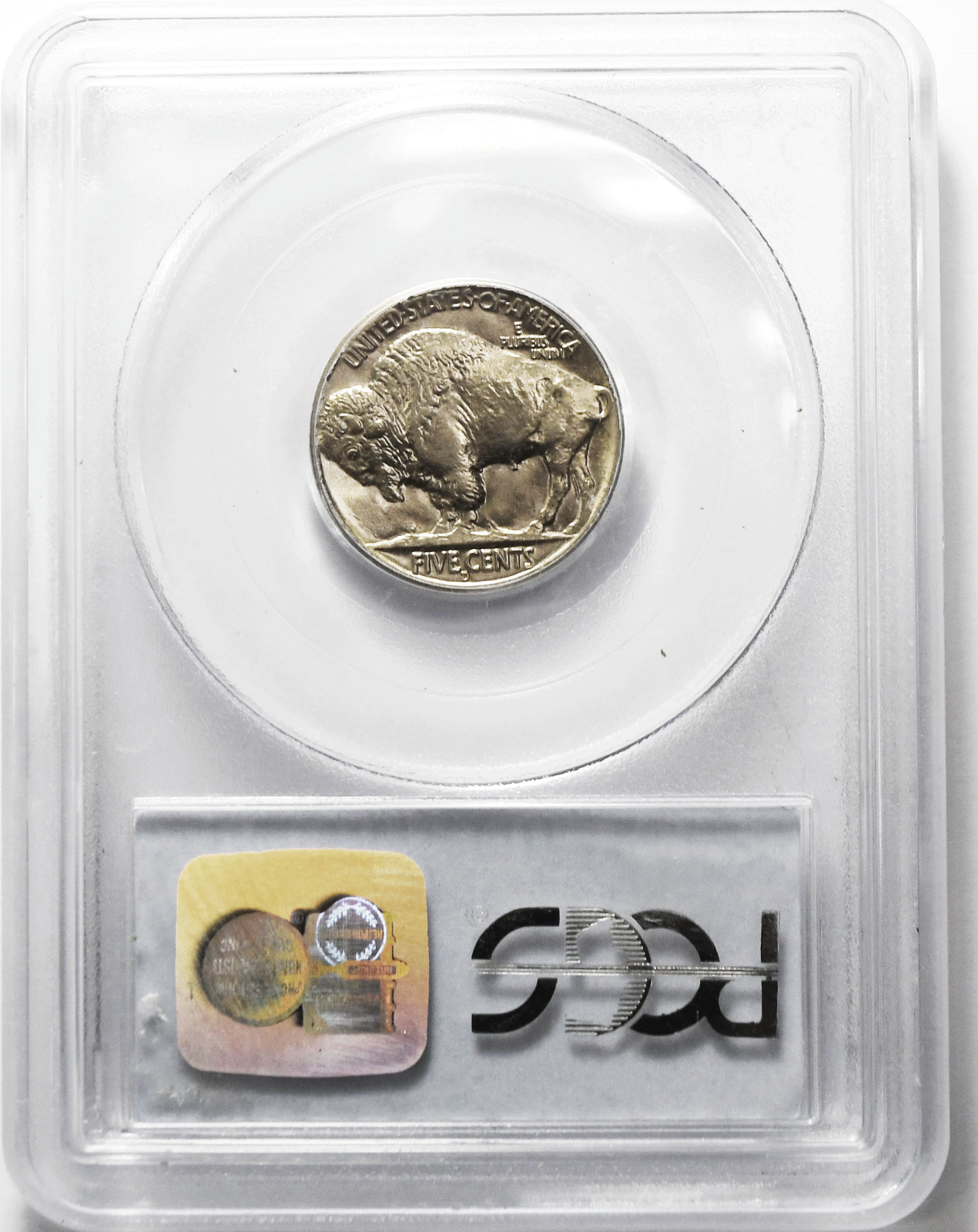 1938 D/S 5c Buffalo Nickel Rare Five Cents Denver PCGS MS66 FS-511