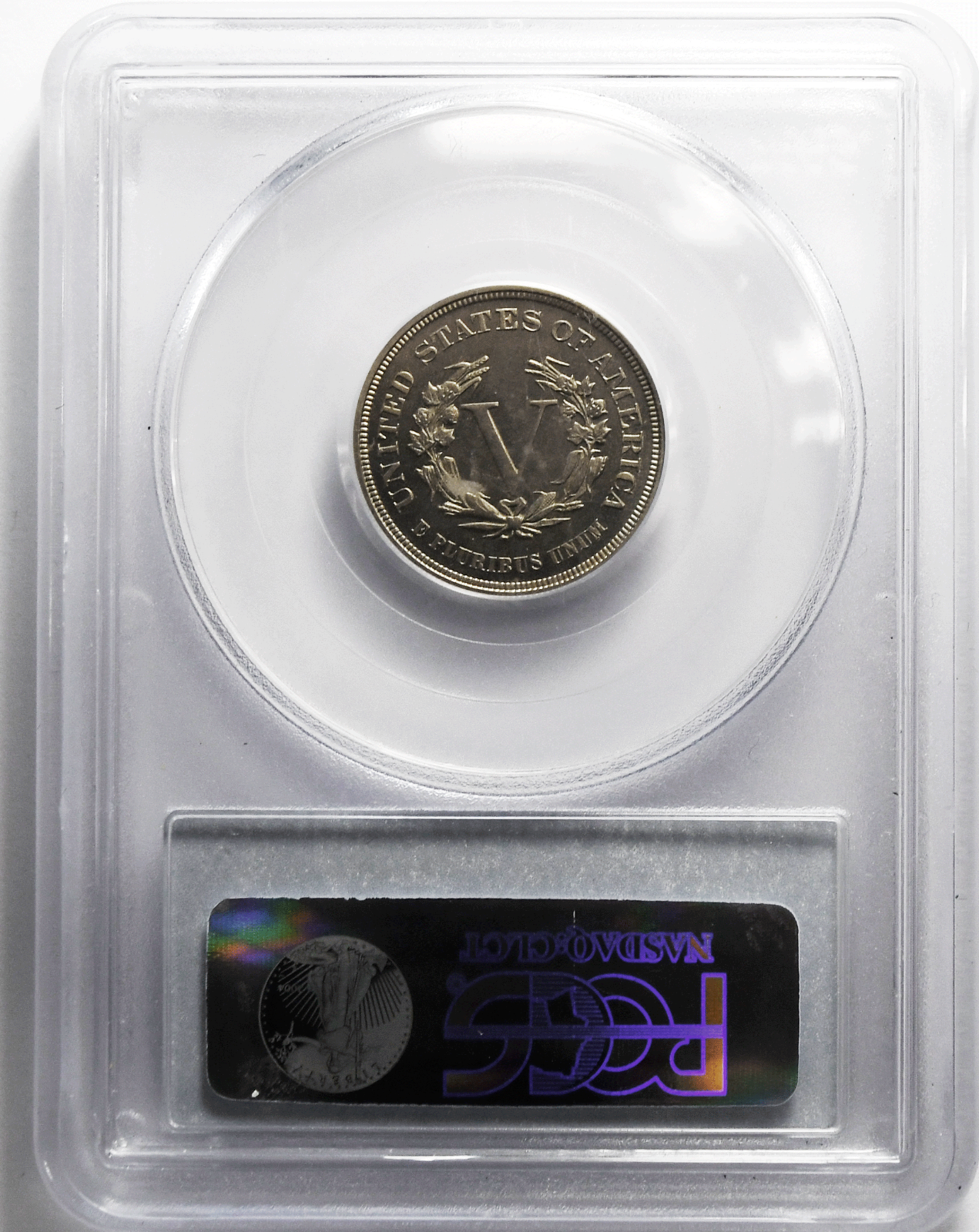 1883 No Cents 5c V Liberty Nickel Proof Five Cents PCGS PR64 Uncirculated NC