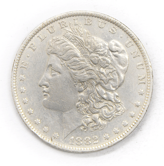 1882 O/S $1 Morgan Silver One Dollar New Orleans VAM 3 EDS