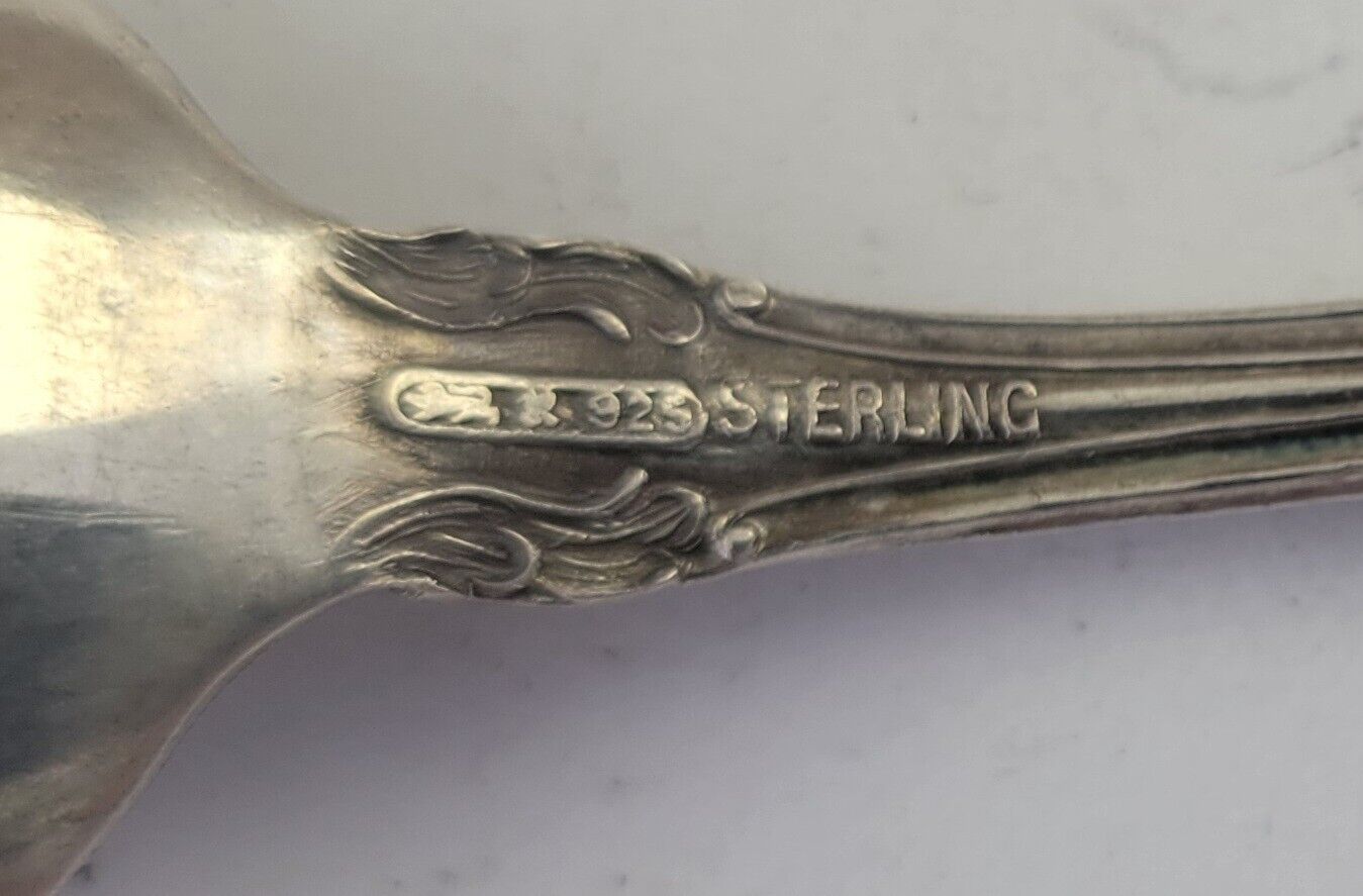 Princess Victoria Ship Victoria BC Canada 5 1/2" Sterling Souvenir Spoon .66oz.