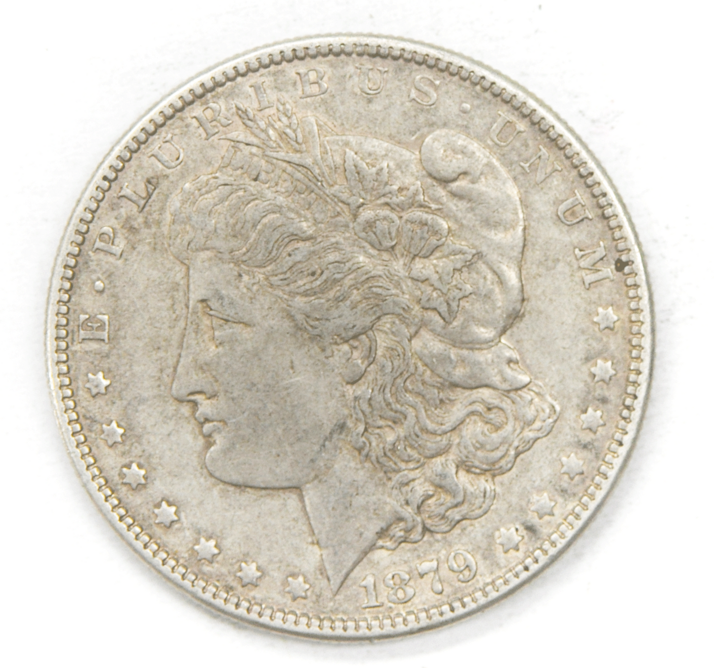 1879 S 78 Reverse $1 Morgan Silver One Dollar Philadelphia VAM 9