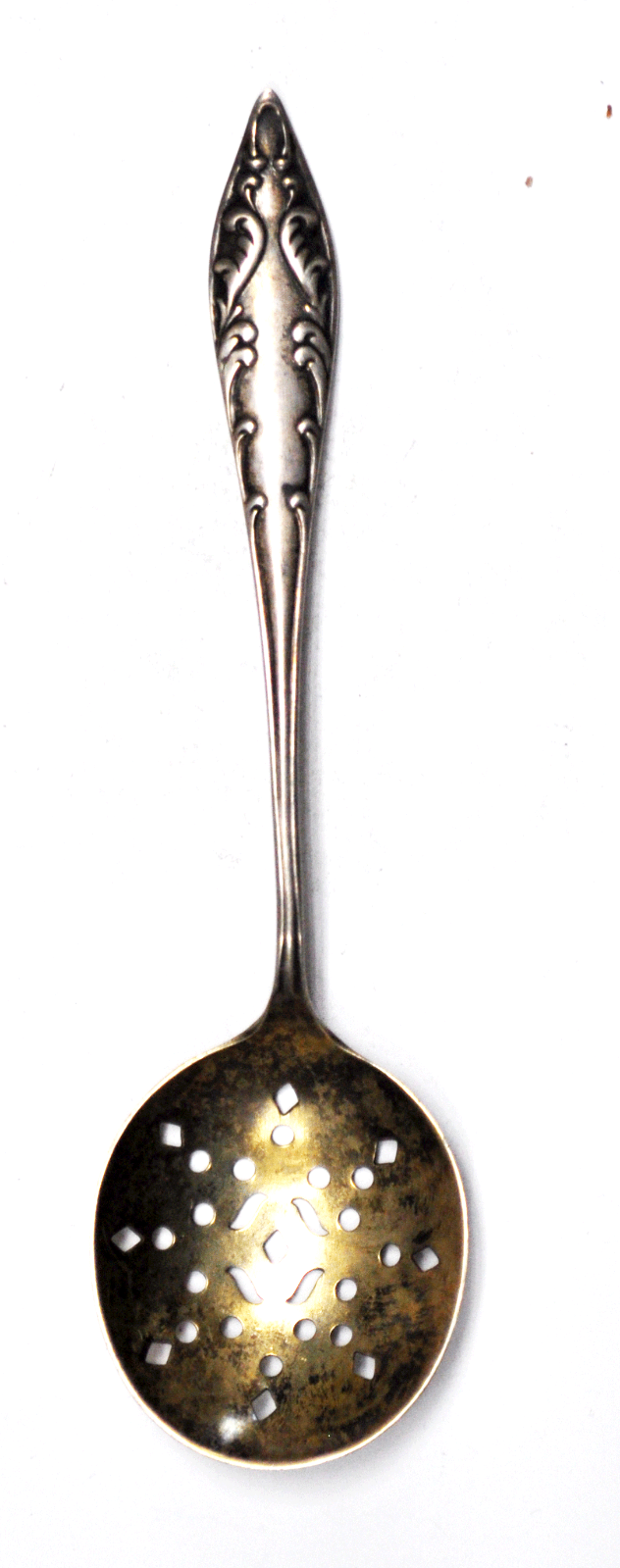 Sterling Silver Towle Essex Pierced Bon Bon Serving Spoon 5.5"