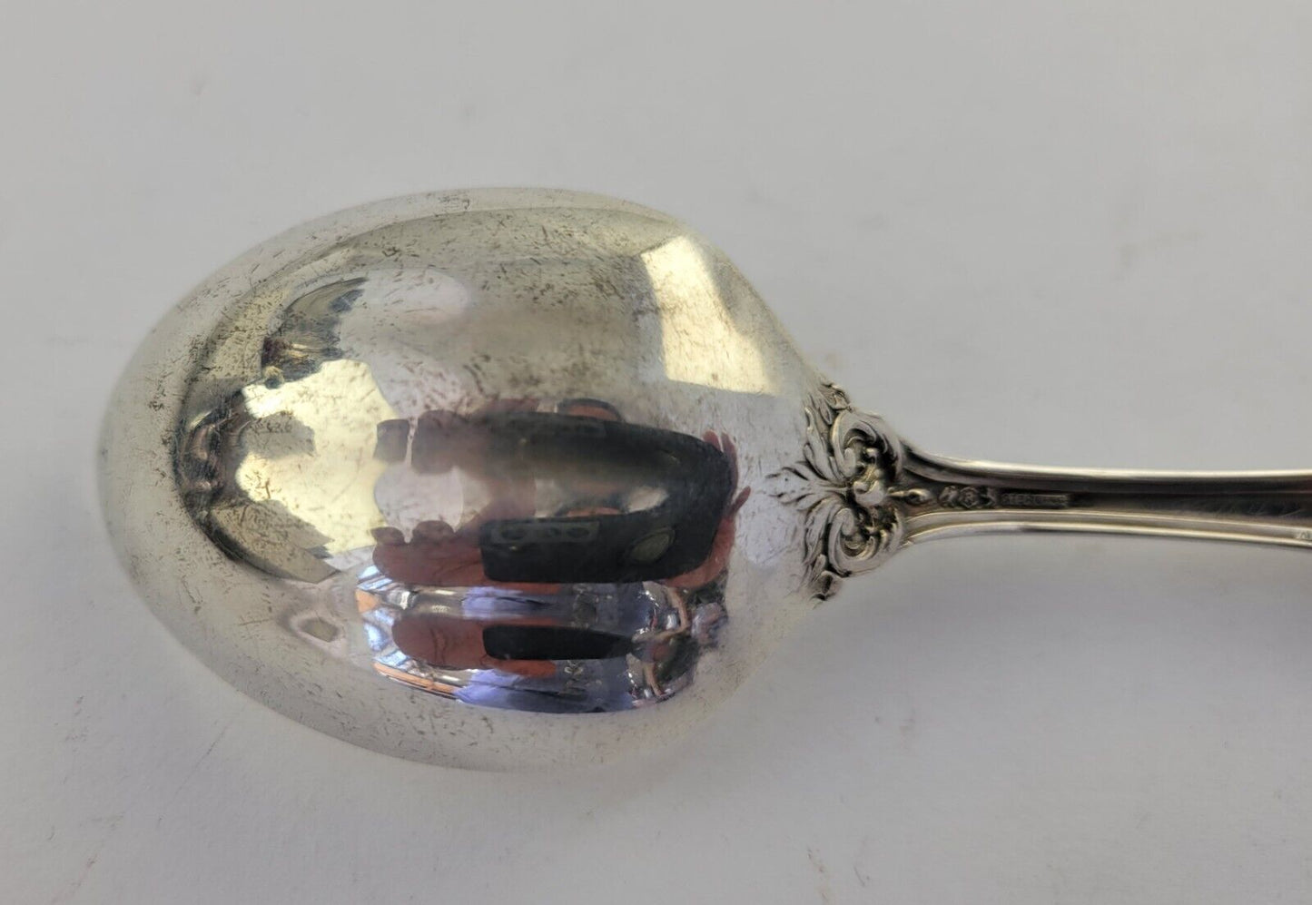 Reed & Barton Francis I Sterling Silver 5 7/8" Sugar Spoon 1.3oz Monogrammed