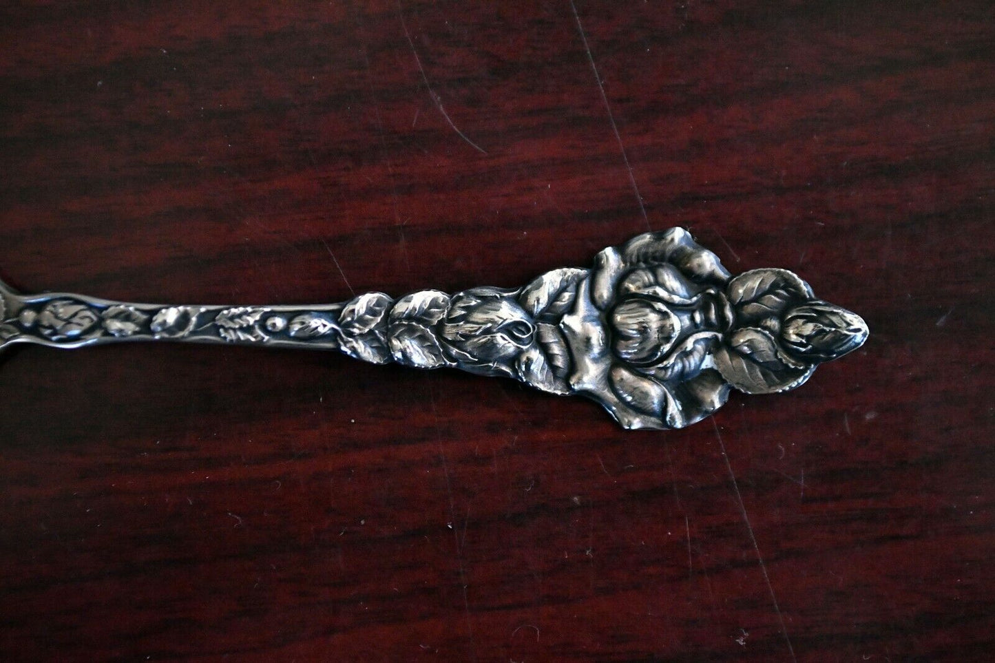 M.E. Church Algona Iowa Sterling 5" Souvenir Spoon by Baker Manchester .47 oz.