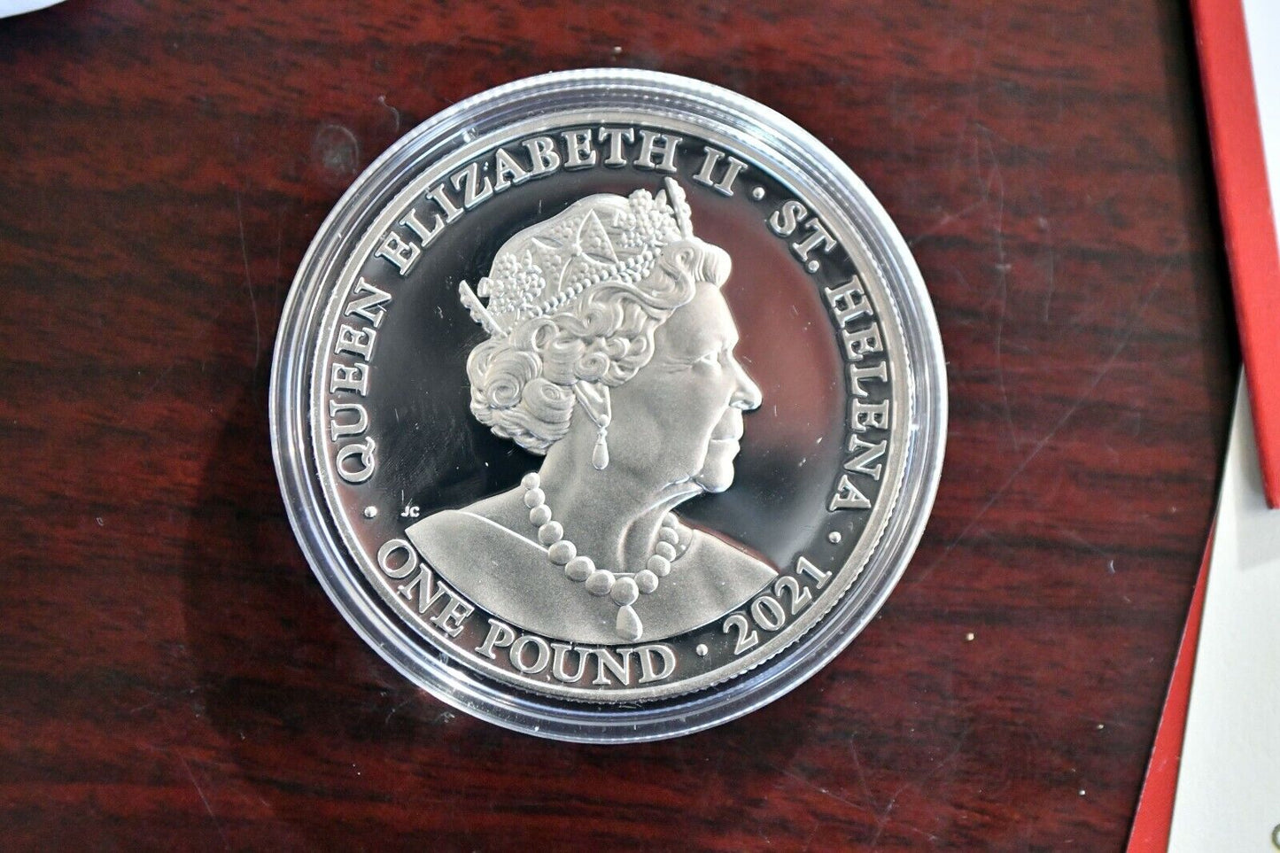2021 East India Company "Truth" .999 Fine Silver 1 troy oz. Proof One Pound Coin