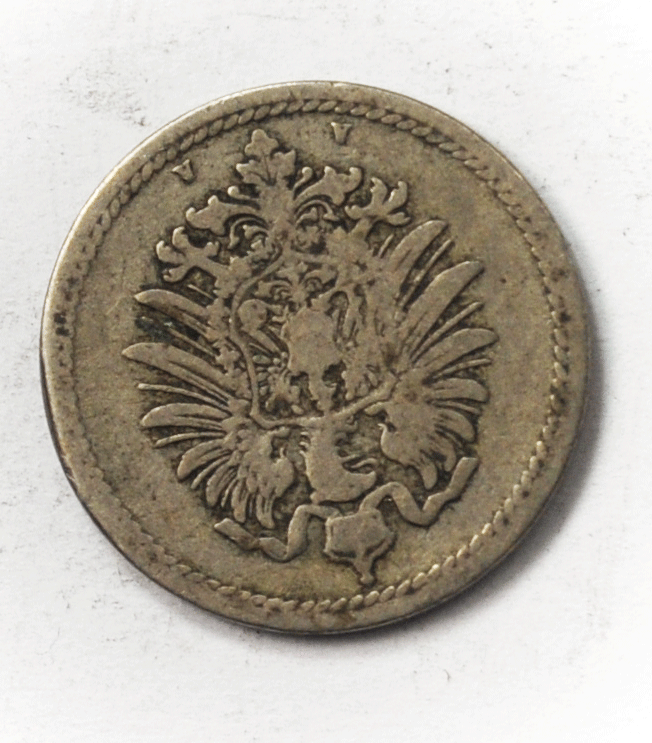 1888 A Germany Empire 5 Five Pfennig Copper Nickel Coin KM# 3