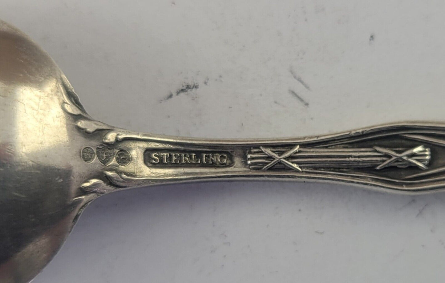 Post Office Omaha Nebraska 5 1/2" Souvenir Spoon Sterling. 63oz. by Watson