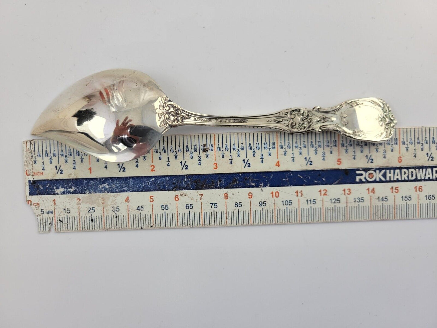 Reed & Barton Francis I Sterling Silver 6" Solid Jelly Server Spoon 1oz.