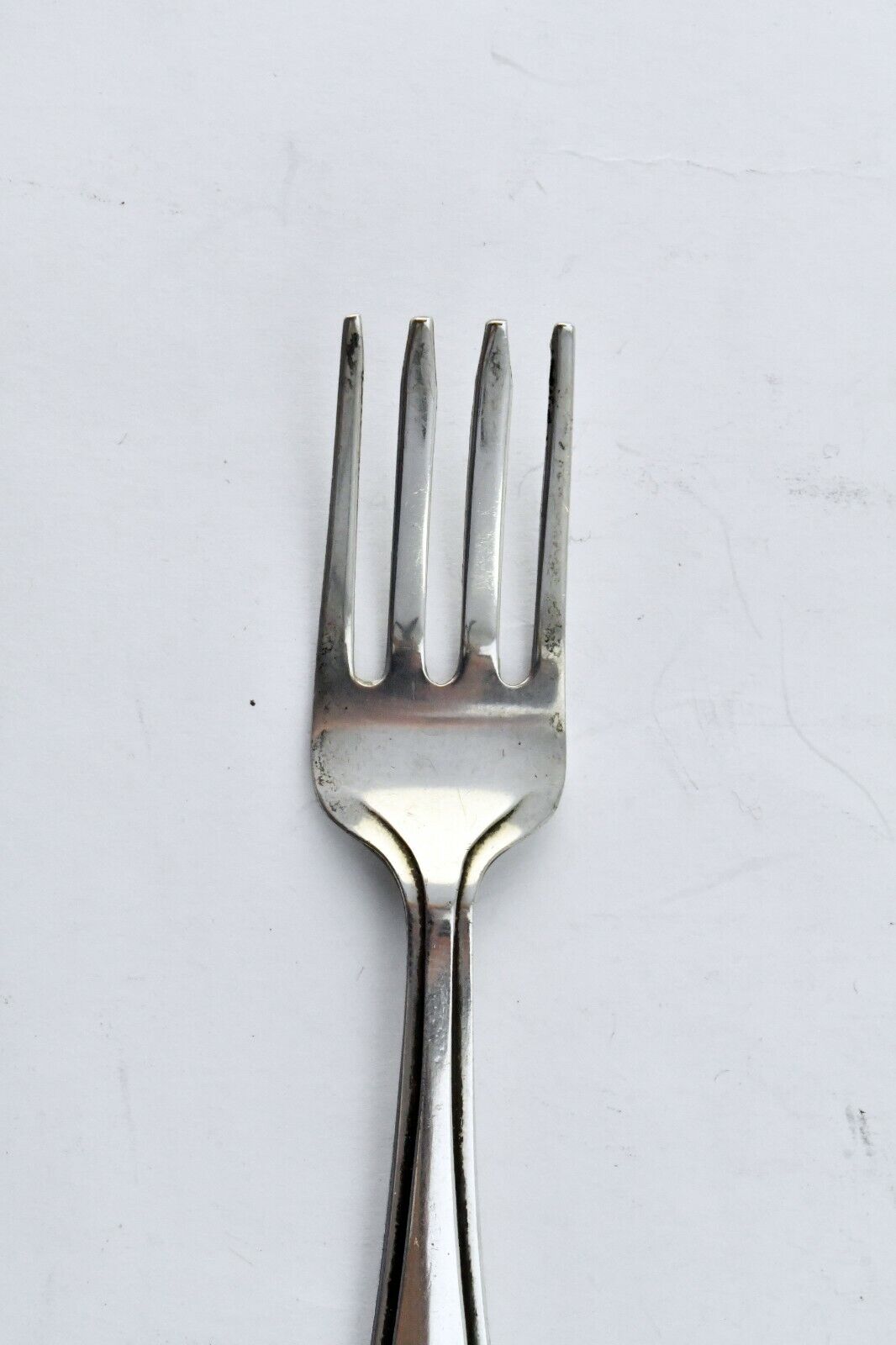 Sterling Silver 4 1/4" Baby Fork made by Rosebud .42 oz.