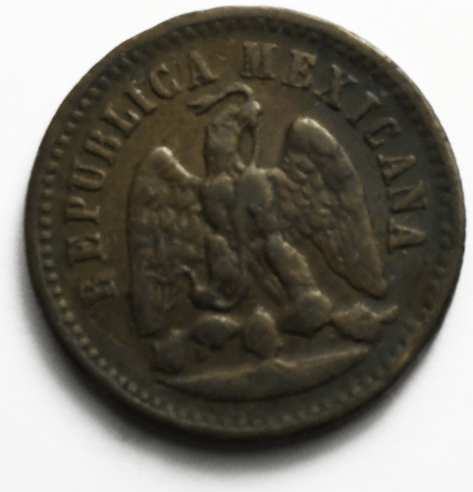 1893 Mo Mexico Second Republic One Centavo KM# 391.6