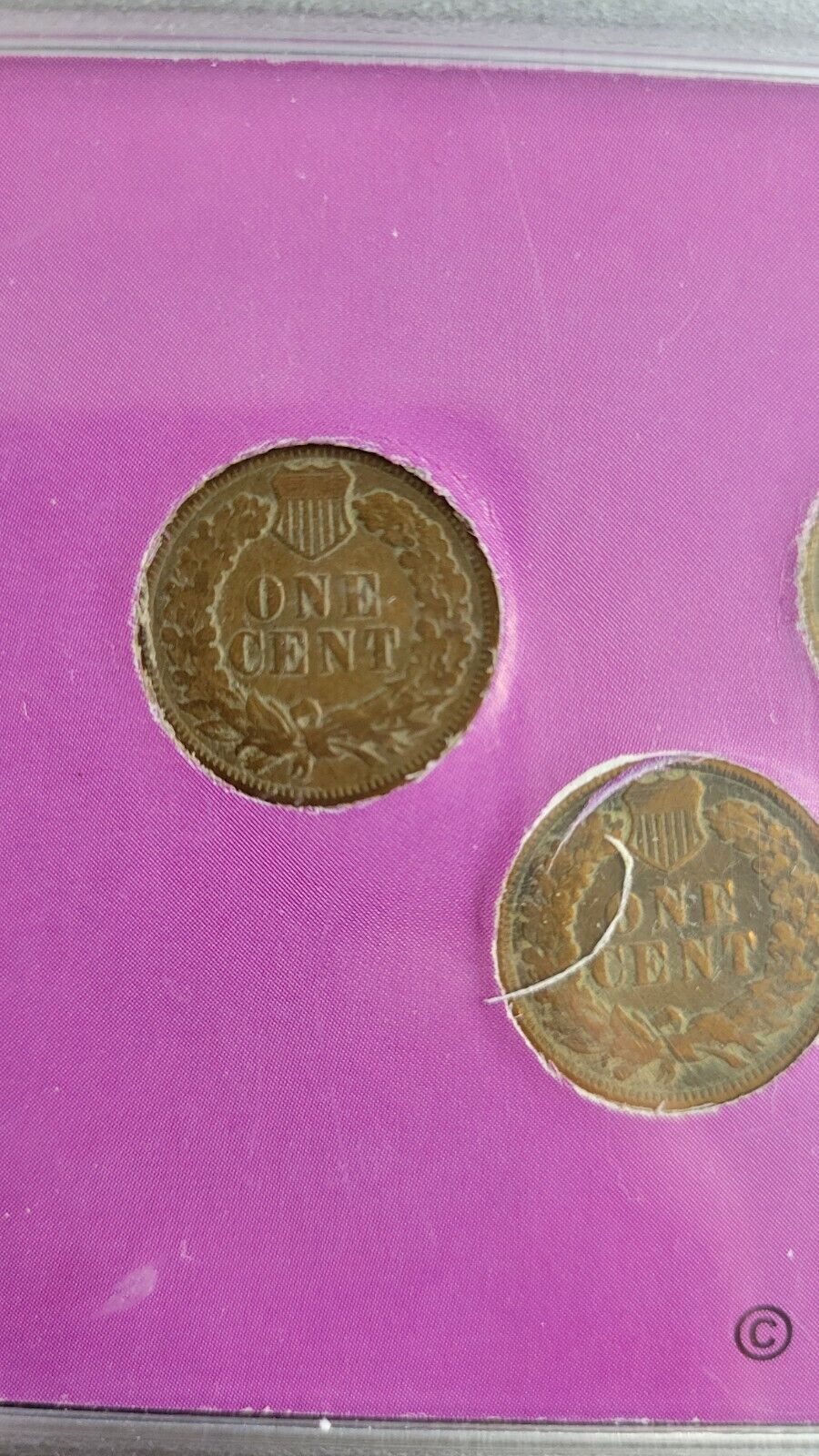 Indian Head Cent Set - The Wild West Coin Collection - 5 Coin Penny Set 1907-08