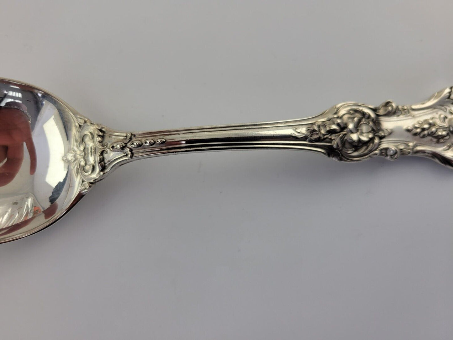 Francis I by Reed & Barton Sterling Slotted Serving Spoon 8 3/8” No Mono 2.8oz.