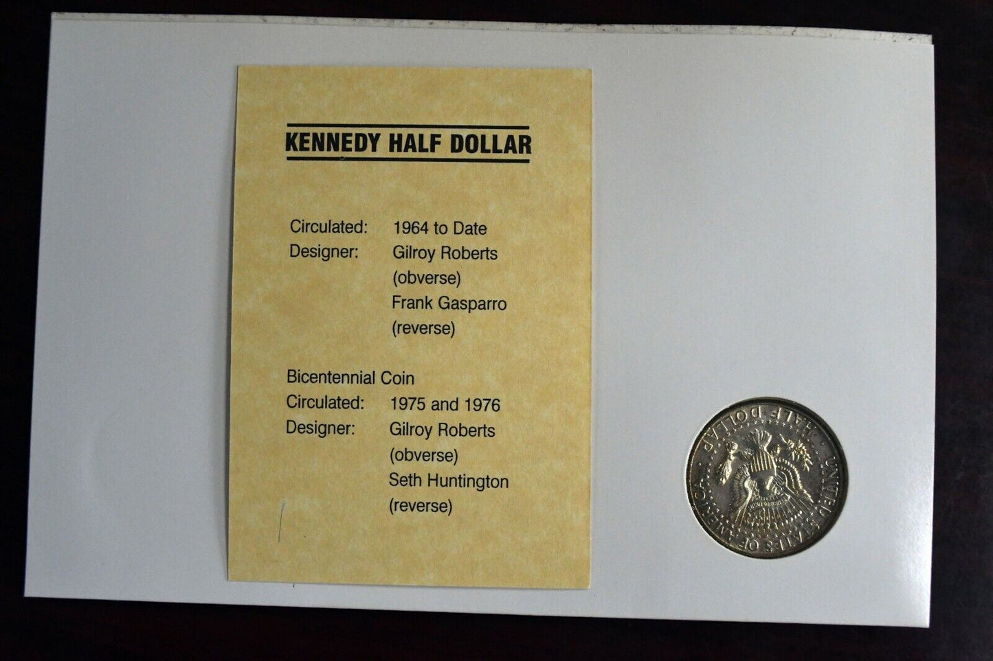 Publishers Clearing House Kennedy Half Dollar Program Elected to the House