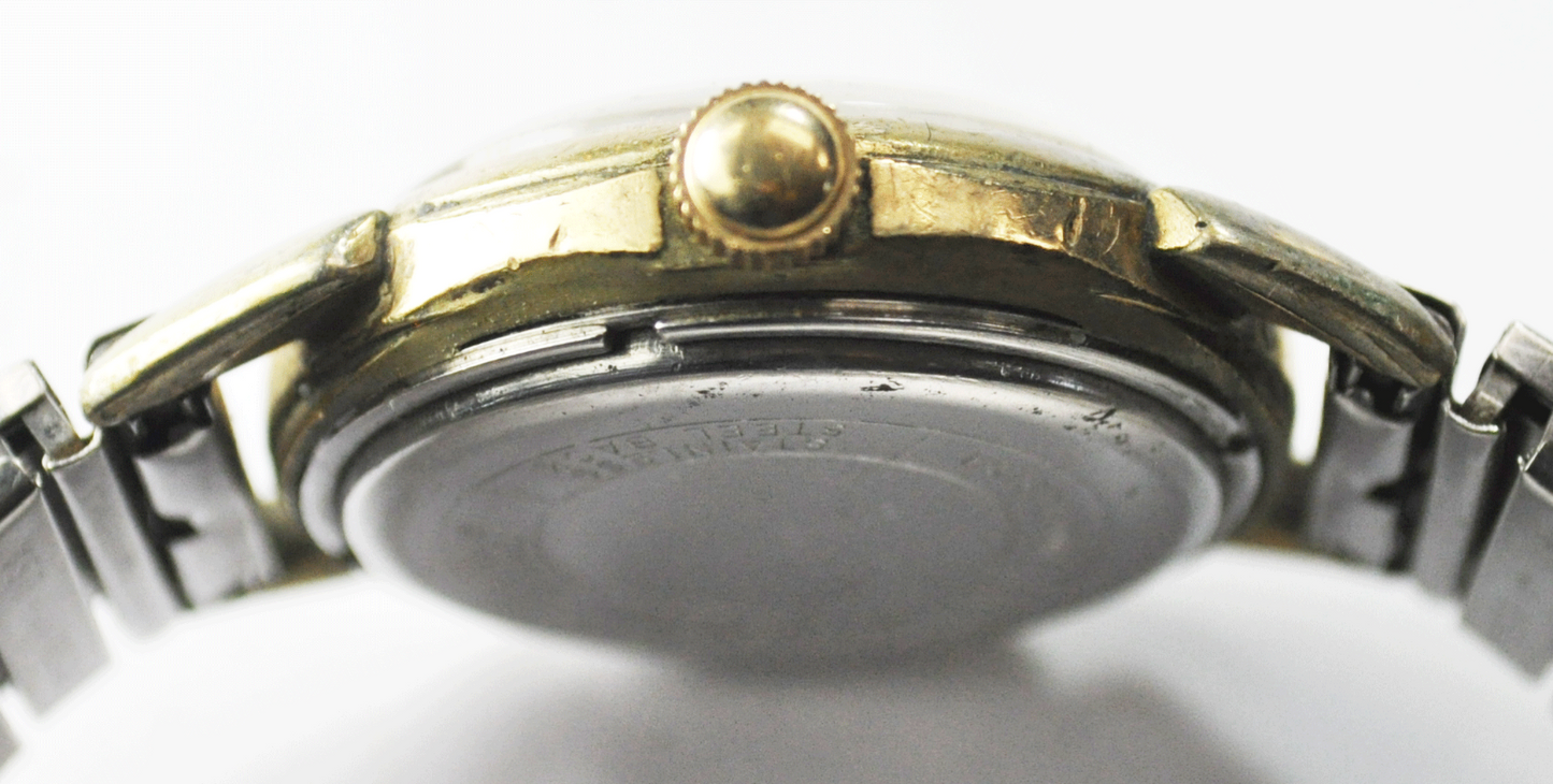 Vintage Croton E3SE C2374 Aquamatic 1256 Nevada Grenchen 31mm Fancy Lug Watch