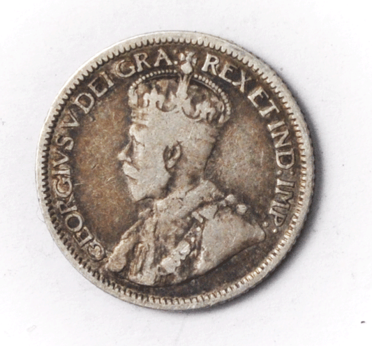 1912 Canada 10 Five Ten Cents Silver Dime KM# 22