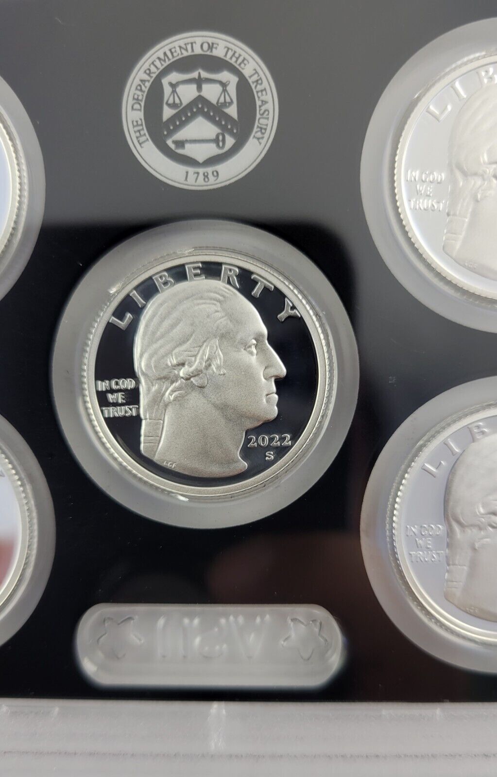 2022 S American Women Quarter 99.9% Silver Proof Set w/ Box & COA 5 Coins